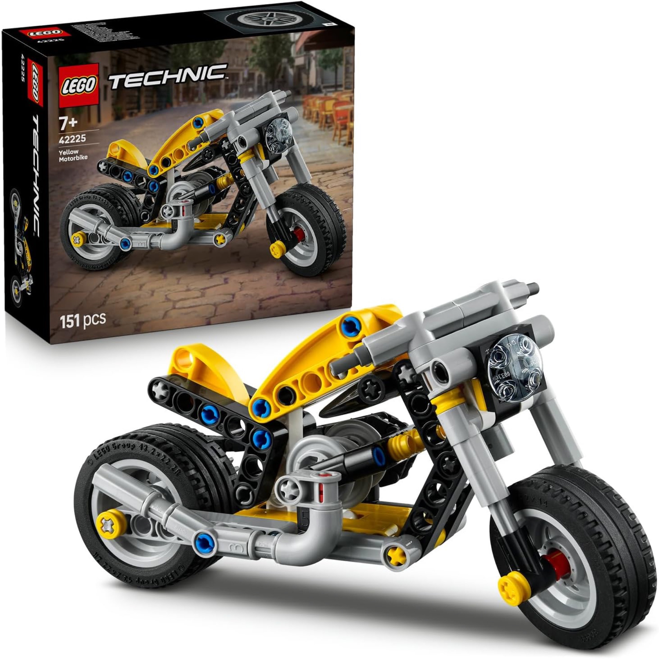 LEGO Technic Sarı Motosiklet — erken kayıt hediyesi