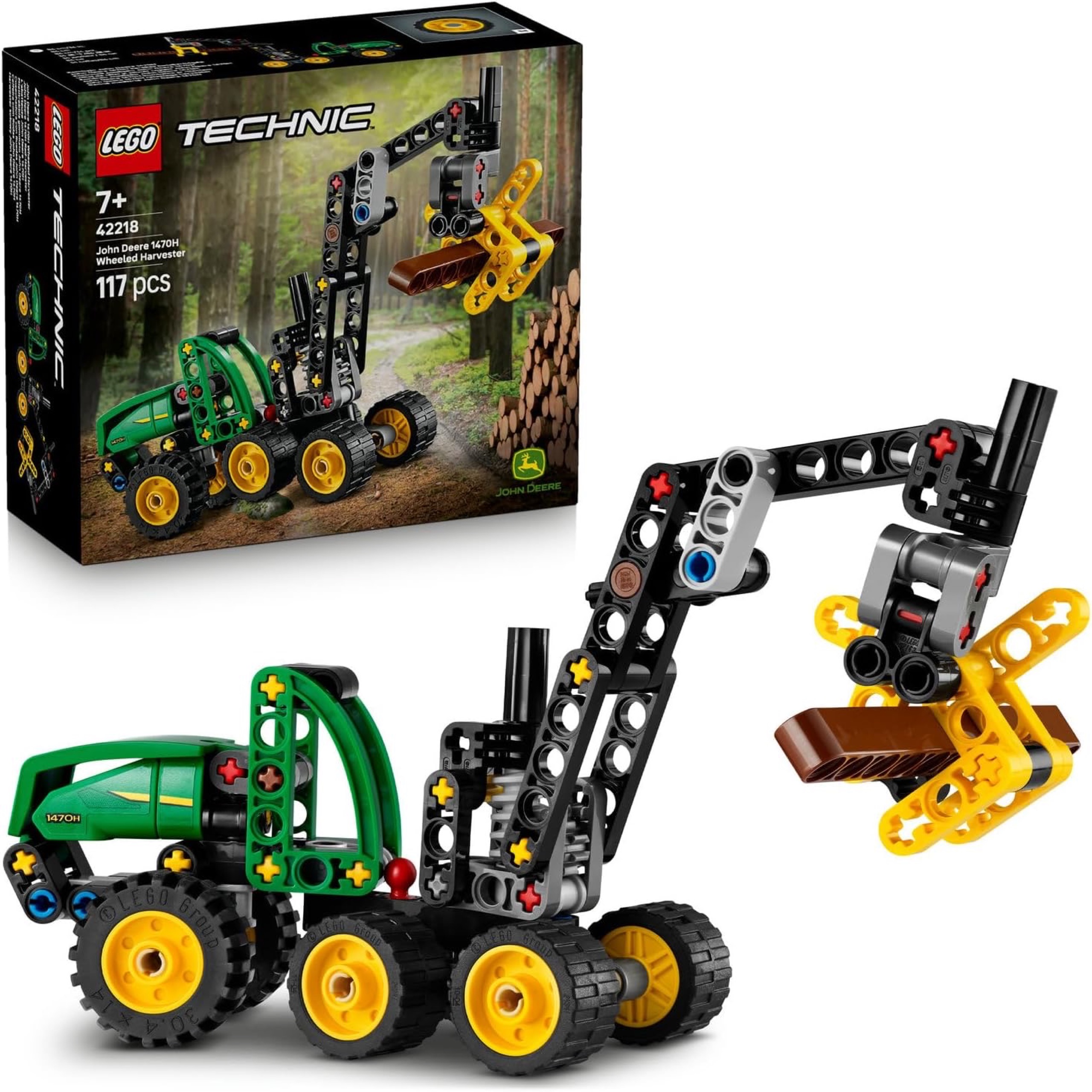 LEGO Technic John Deere Orman Makinesi — erken kayıt hediyesi