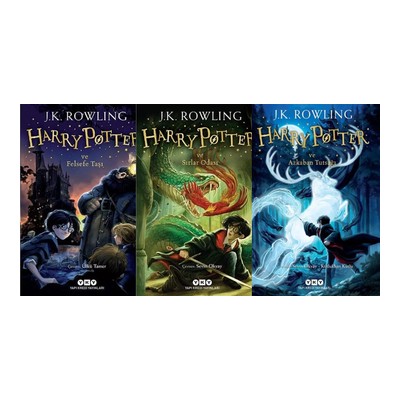Harry Potter Serisinin İlk 3 Kitabı — 2027 BİLSEM erken kayıt hediyesi